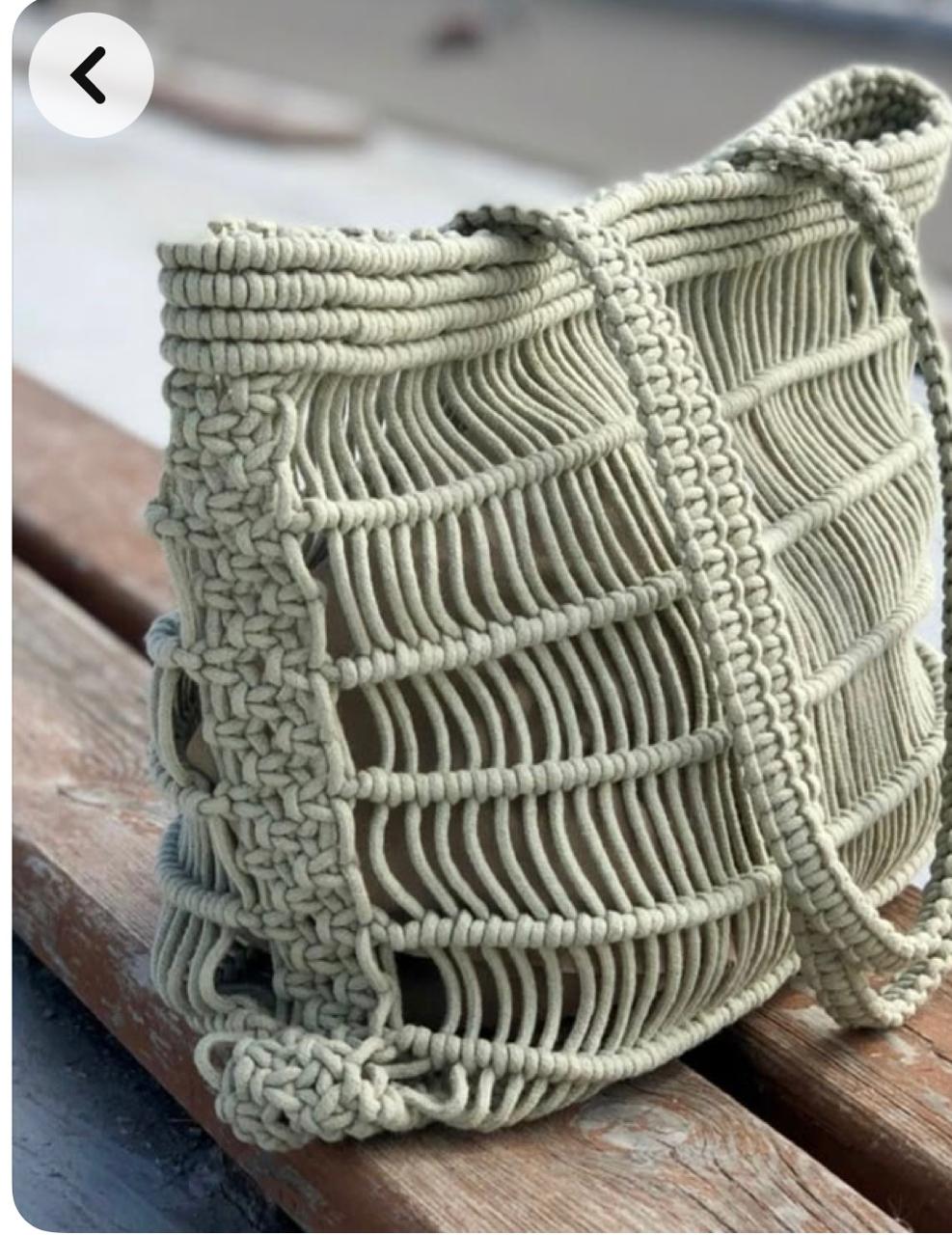 Knitted bags for women