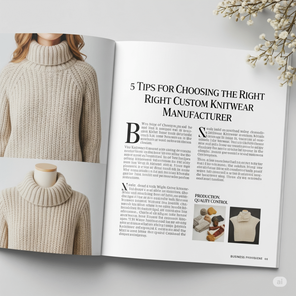 5 Tips for Choosing the Right Knitwear