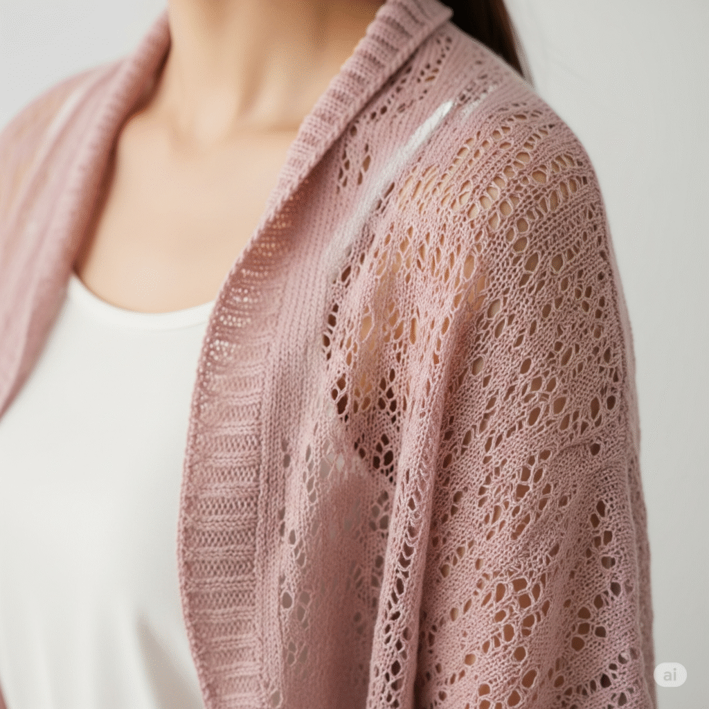 What Is a Women's Sheer Knitted Shrug?