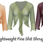 Lightweight Fine Knit Shrug