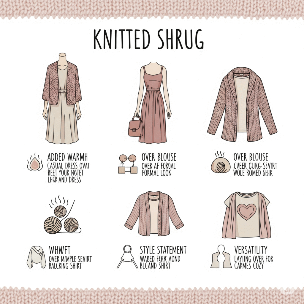 Benefits of Wearing a Knitted Shrug