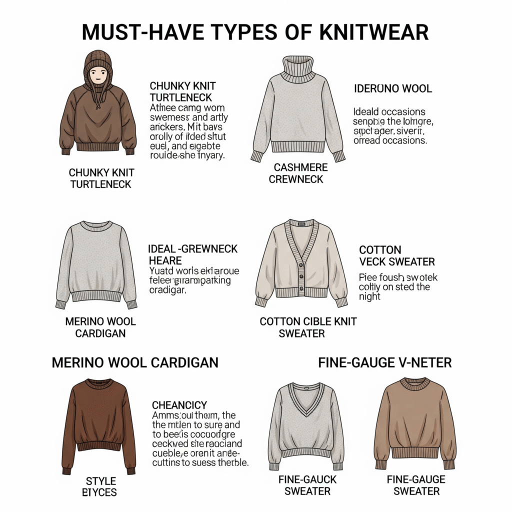 Must-Have Types of Knitwear