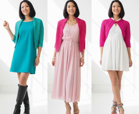 How to Style a Knitted Shrug for Dress