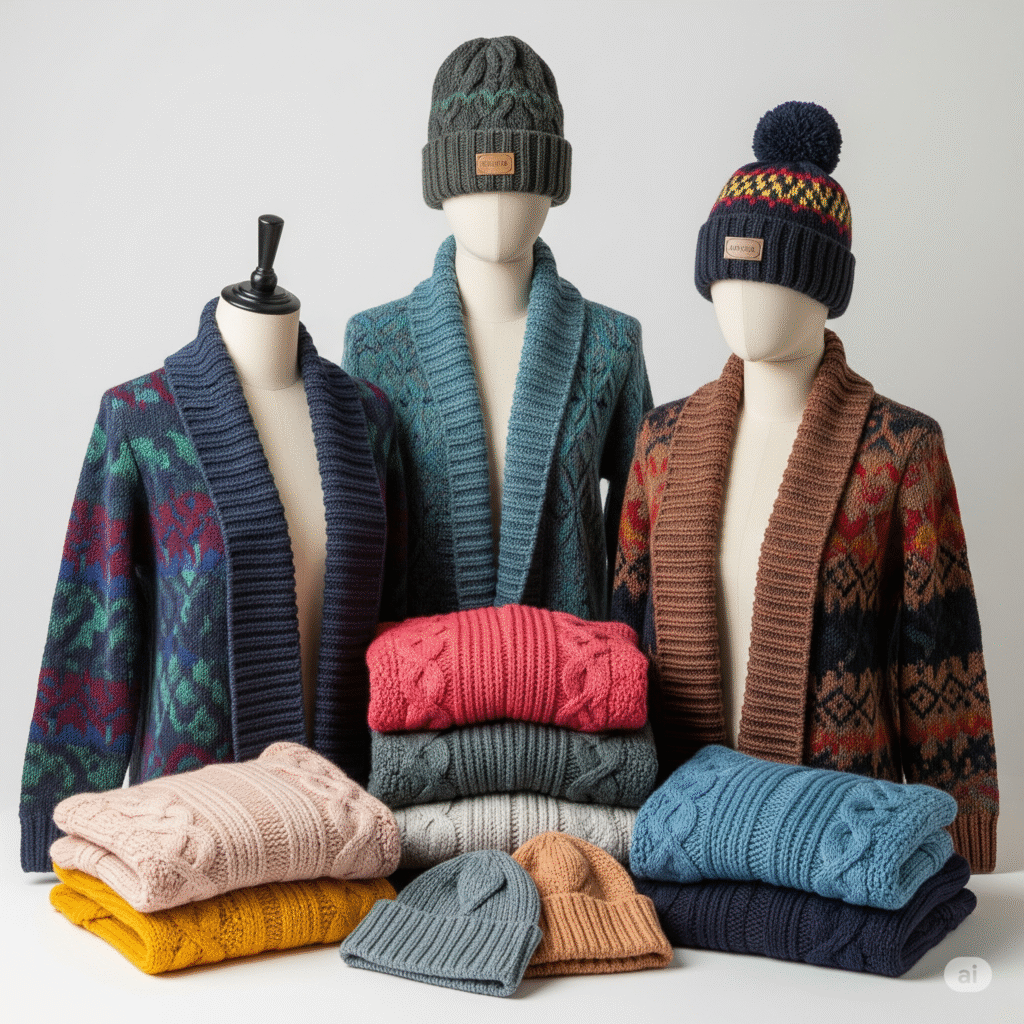 Our Custom Knitwear Product Range