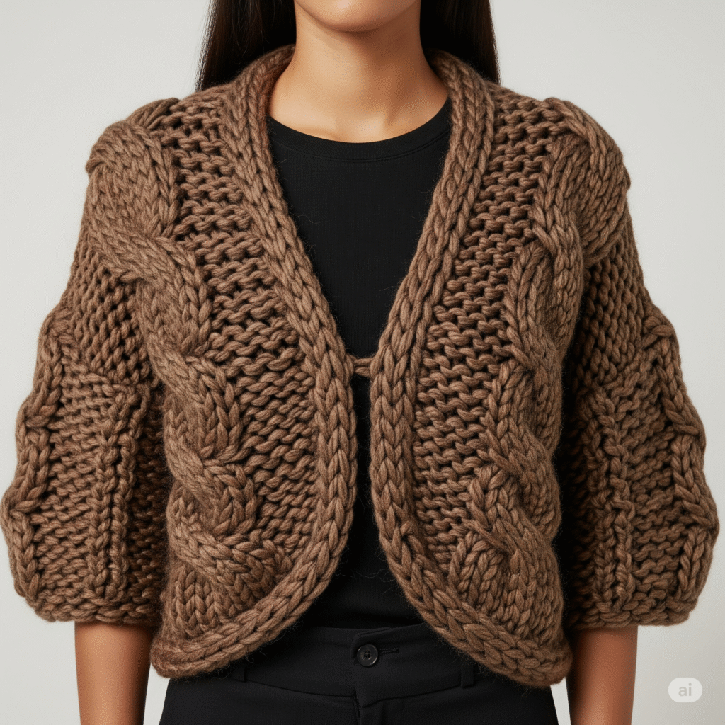 Chunky Knit Shrug