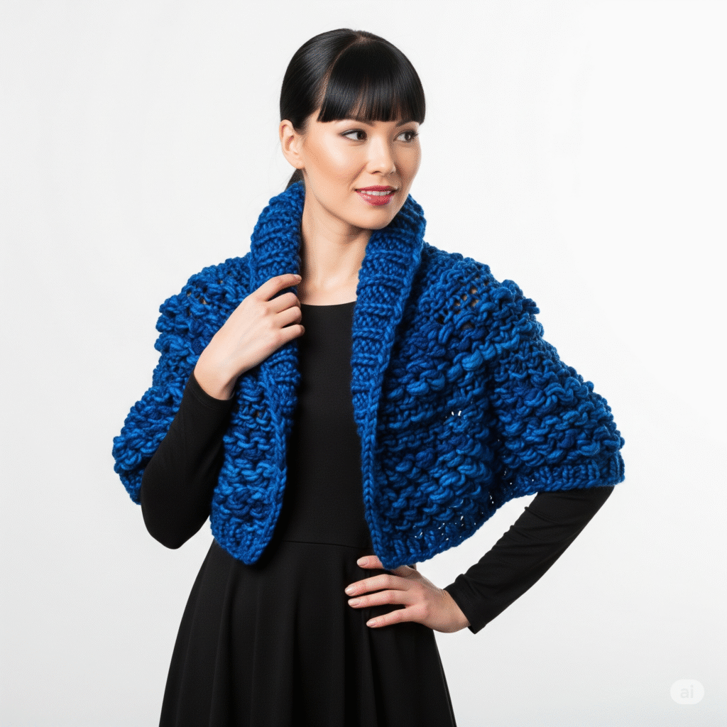 Handmade Knitted Shrug
